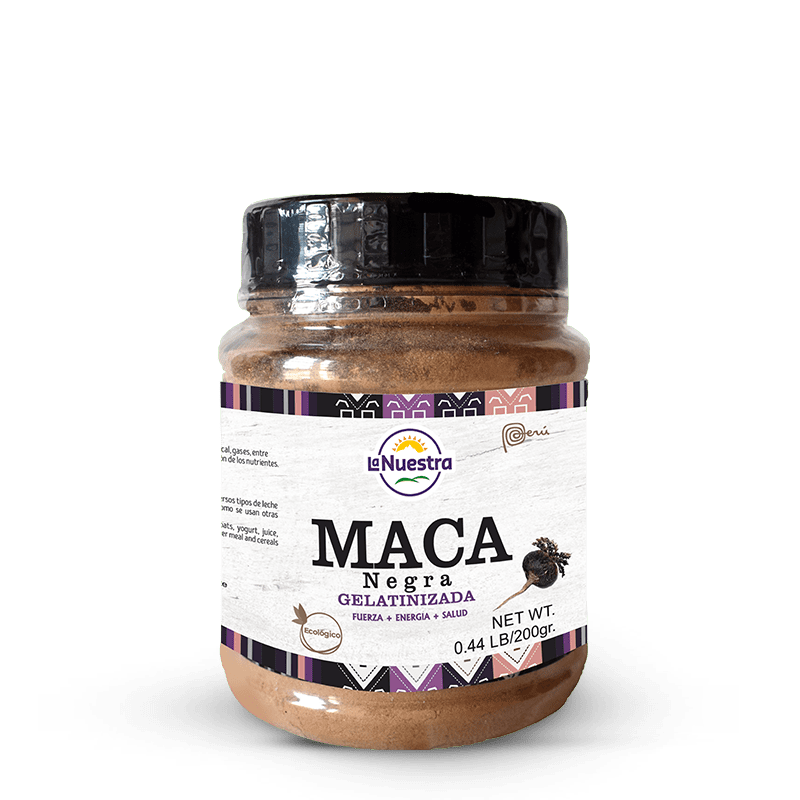 Maca Negra gelatinizada 200gr